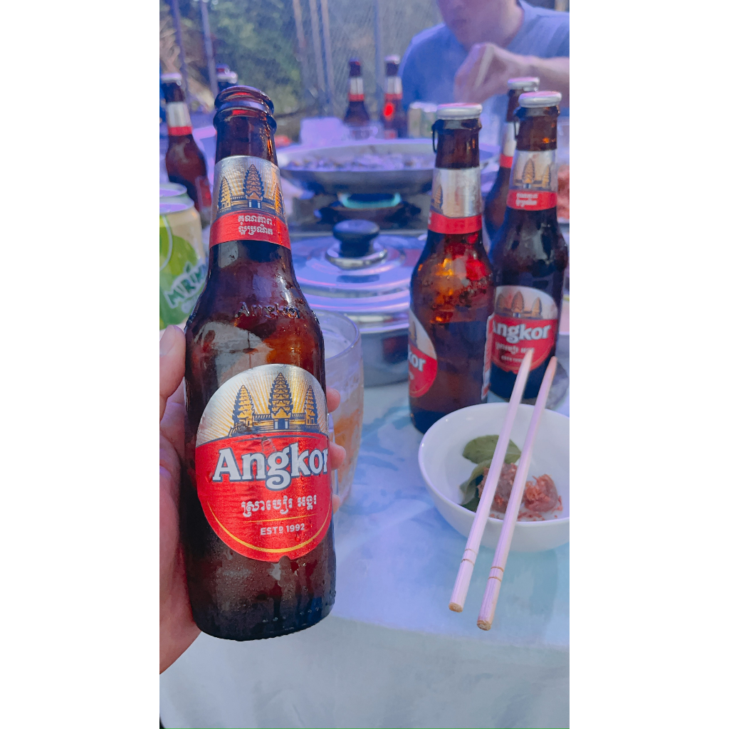 - Bia Angkor Chai Thùng 24 Chai x 330ml ( Tặng Kèm 1 Ly Angkor - SỐ LƯỢNG CÓ HẠN )