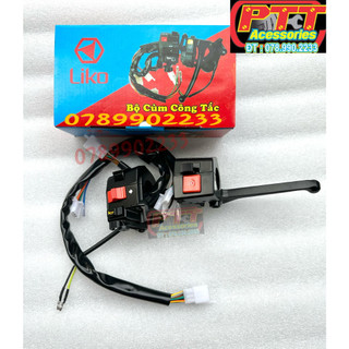 Bộ cùm công tắc liko xe dream - supper dream