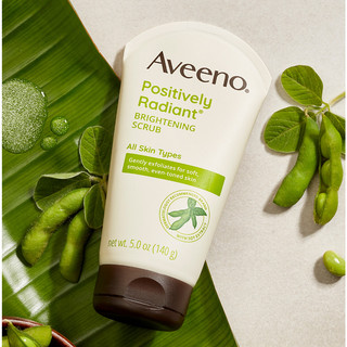 Sữa rửa mặt tẩy tế bào chết sáng da Aveeno Positivley Radiant Skin Brightening Daily Scrub