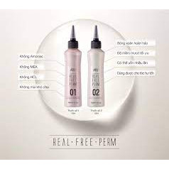 Uốn Lạnh Không Mùi ATS Real Free Perm 150ML Hàn Quốc Căng Mềm Sóng  Myphamtocspa