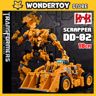 Mô hình BMB Scrapper DD-02 Devastator Combiner Transformers ROTF Robot biến hình DD02