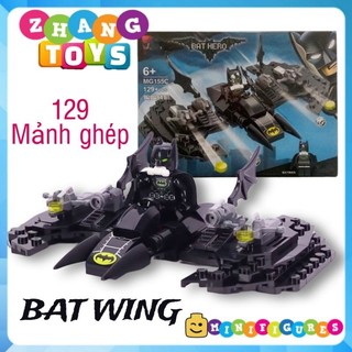 Đồ chơi Xếp hình người dơi phi thuyền Batwing trong phim Batman MG155C