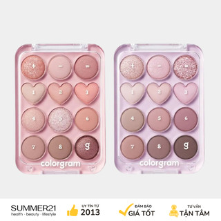 Bảng mắt colorgram pin point eyeshadow palette
