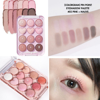 Bảng mắt COLORGRAM PIN POINT EYESHADOW PALETTE
