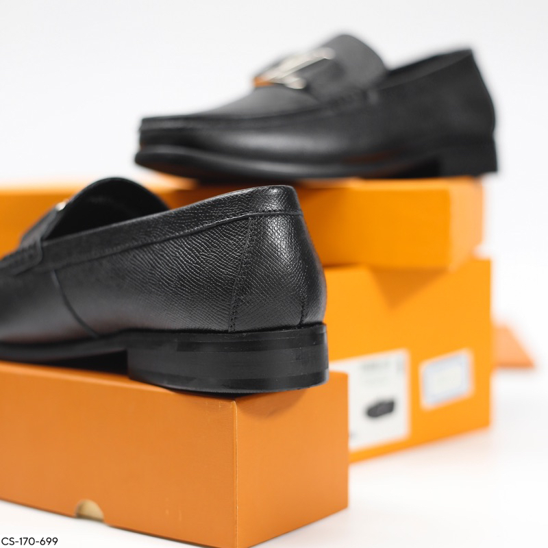 Giày Loafer Nam - Hàng da bò đế phíp gỗ 💥CS170