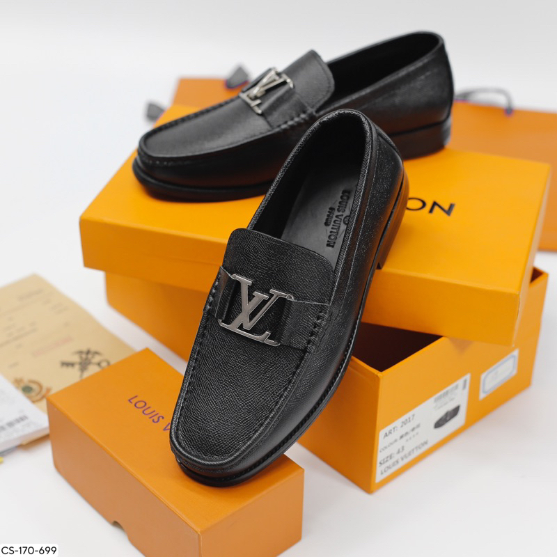Giày Loafer Nam - Hàng da bò đế phíp gỗ 💥CS170