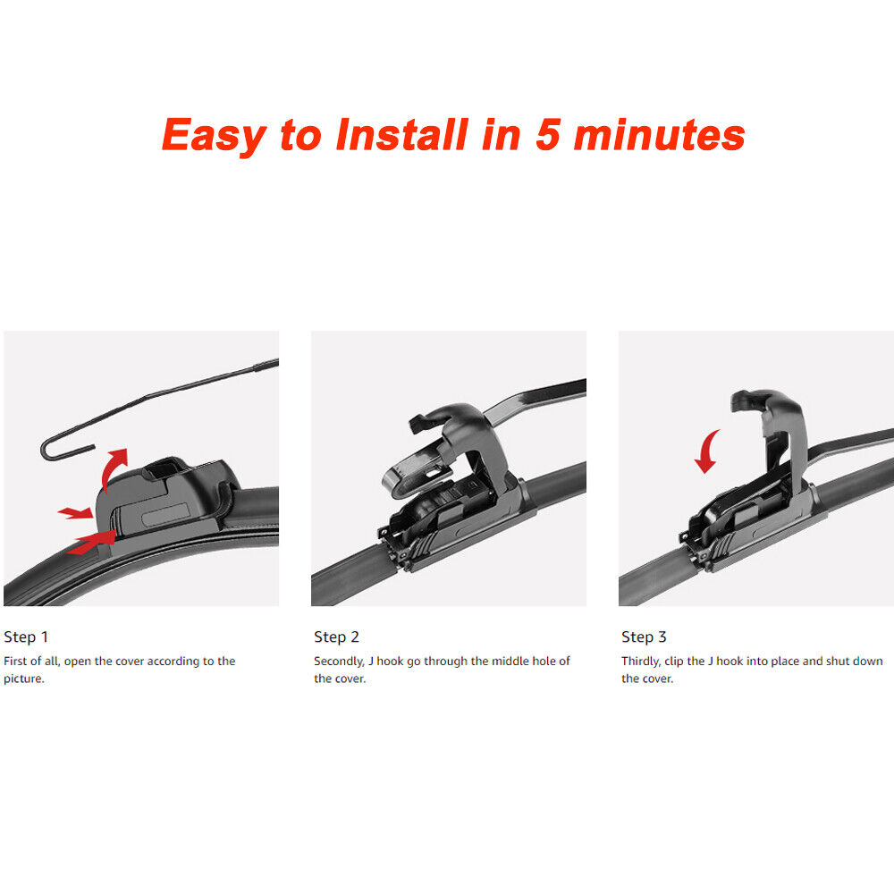 Cần gạt mưa không xương Michelin Lifestyle 1013xx nhiều size  - gạt mưa oto, gạt nước cao su thiên nhiên