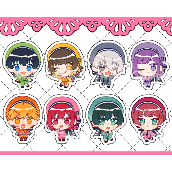 Standee Hoạt Hình 4cm Blue Lock