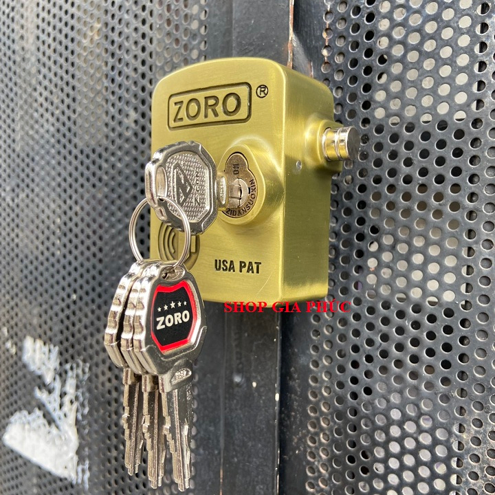 Ổ Khoá Chụp Pát Cửa Báo Động, Khóa Chụp Chống Cắt Toàn Diện Zoro