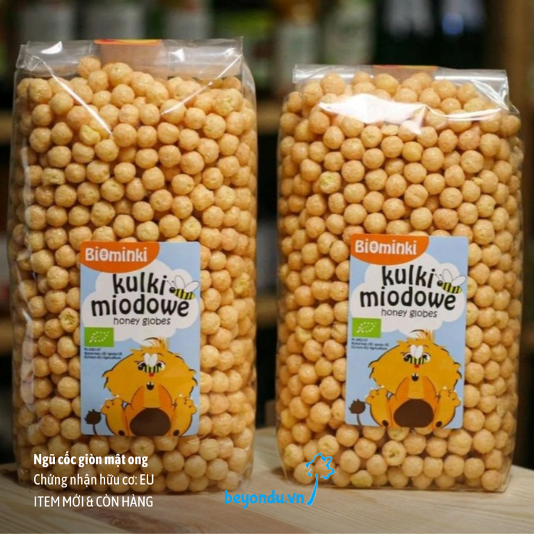 Ngũ cốc giòn hữu cơ Biominki 300g