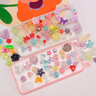 Set 50g charm mix trang trí decor toploader, ốp lưng
