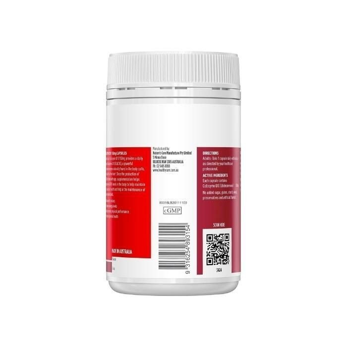 VIÊN UỐNG BỔ TIM HEALTHY CARE COENZYME Q10 150MG 100 VIÊN ÚC