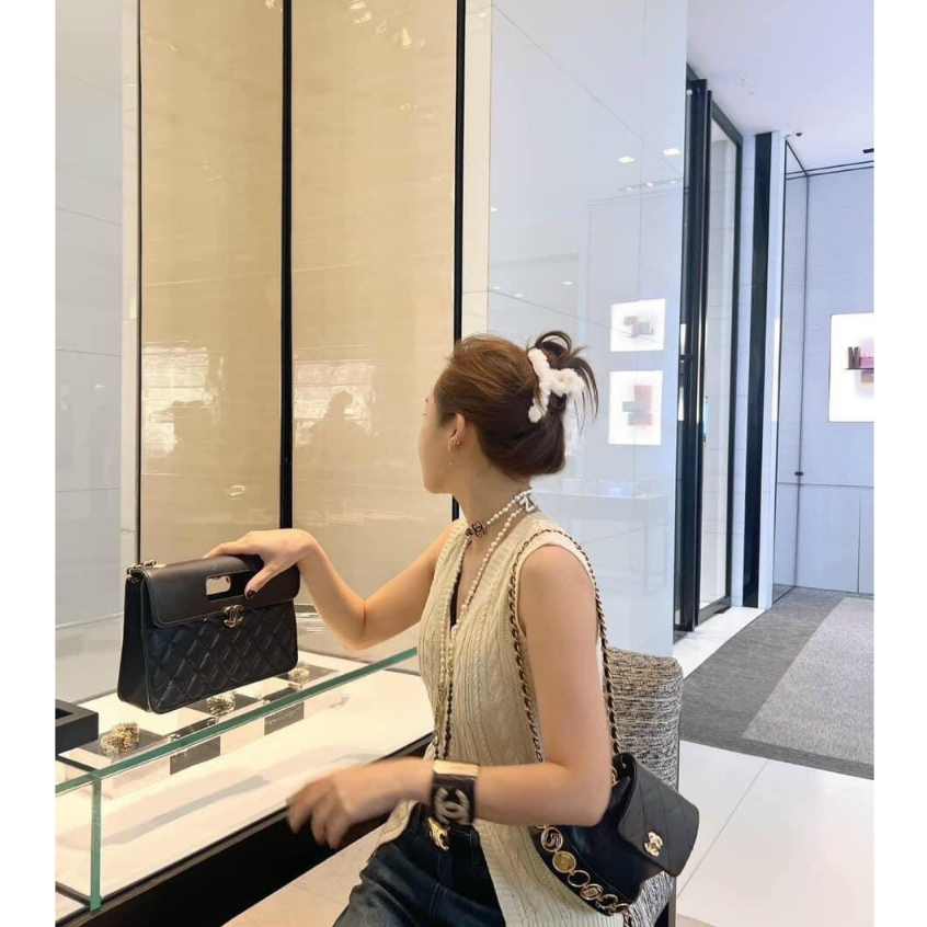 Ba Lô Chà Neo size 18cm Chất Liệu Da Cừu Mềm Mượt Hàng fullbox nam châm