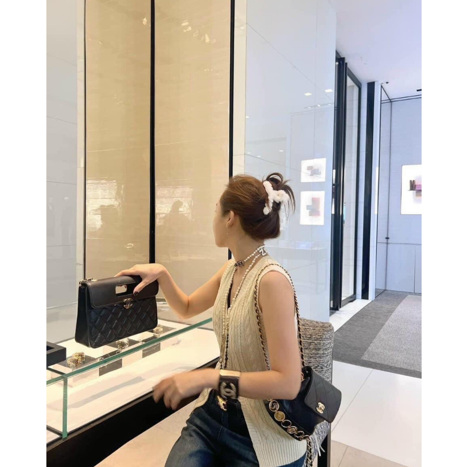 Ba Lô Chà Neo size 18cm Chất Liệu Da Cừu Mềm Mượt Hàng fullbox nam châm