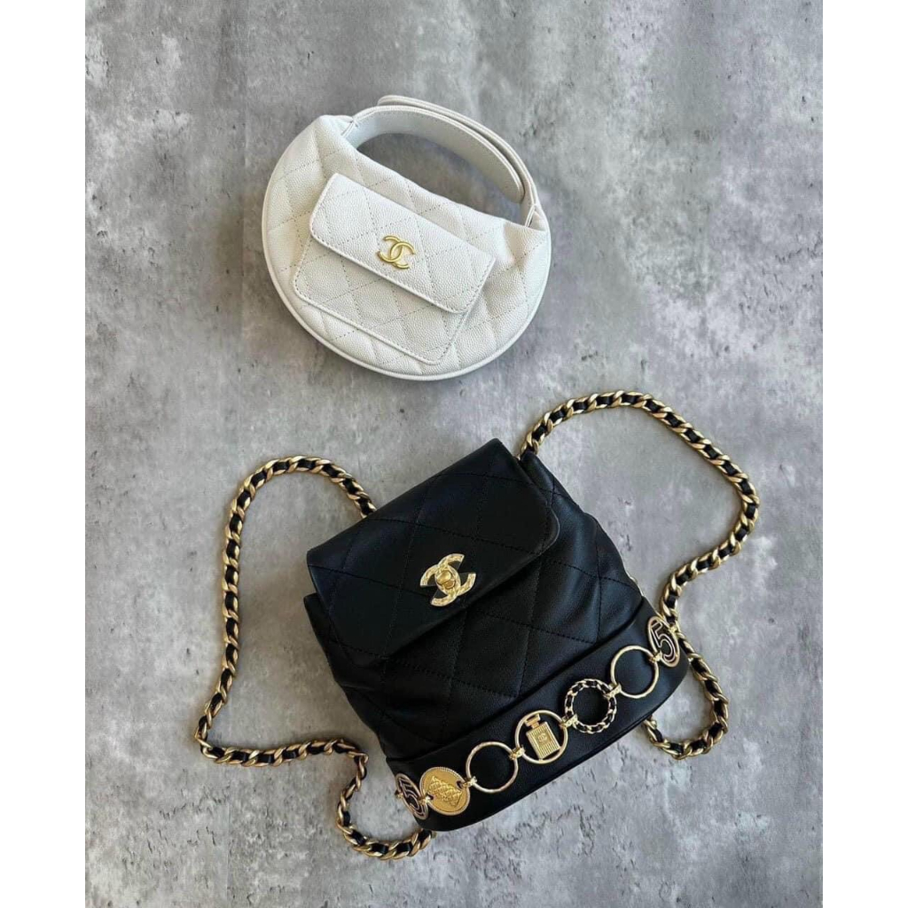 Ba Lô Chà Neo size 18cm Chất Liệu Da Cừu Mềm Mượt Hàng fullbox nam châm