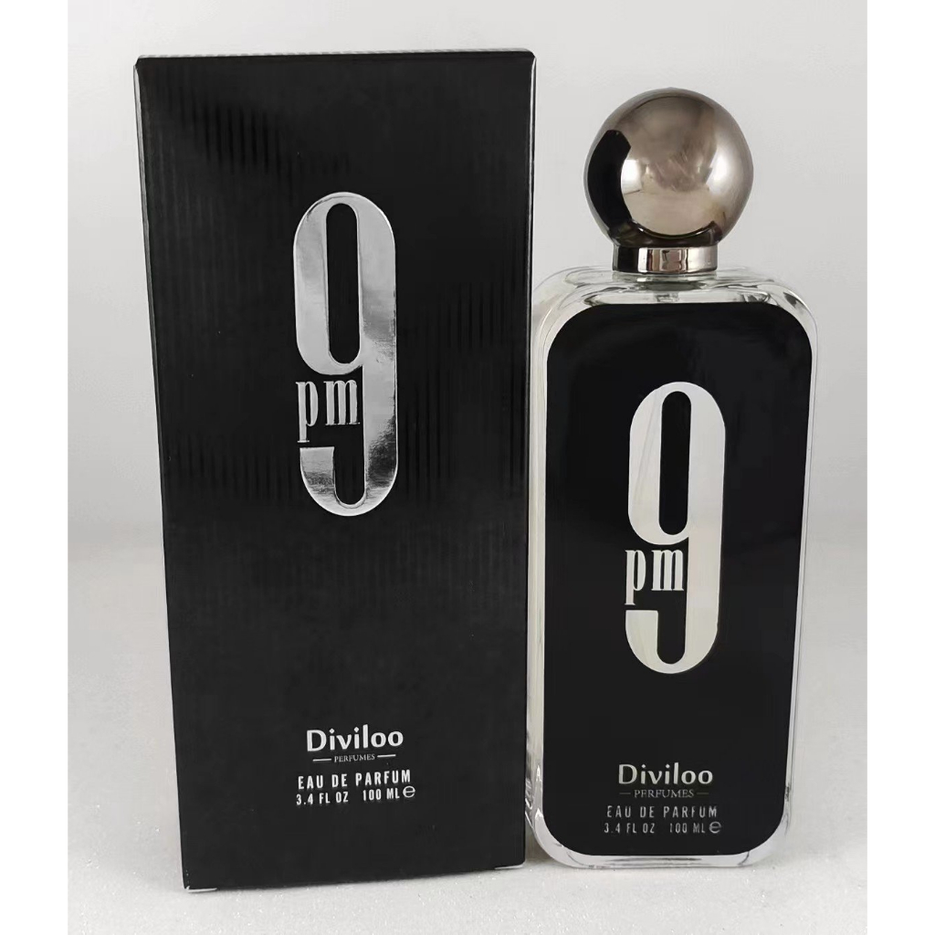 Nước hoa nam  9PM Trắng - Đen mạnh mẽ 100ml - Mùi hương đầy lôi cuốn thơm lâu