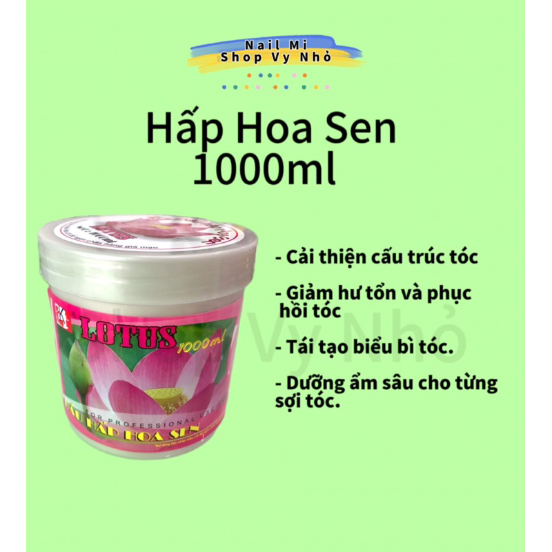 Hấp hoa sen Lotus 1000ml.
