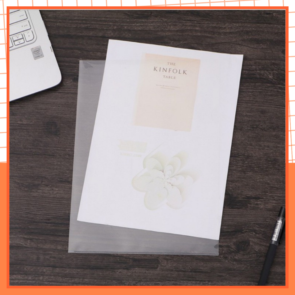 Túi Đựng Tài Liệu - Bìa Lá Văn Phòng Phẩm Trong Suốt A4 MEKI Văn Phòng Phẩm