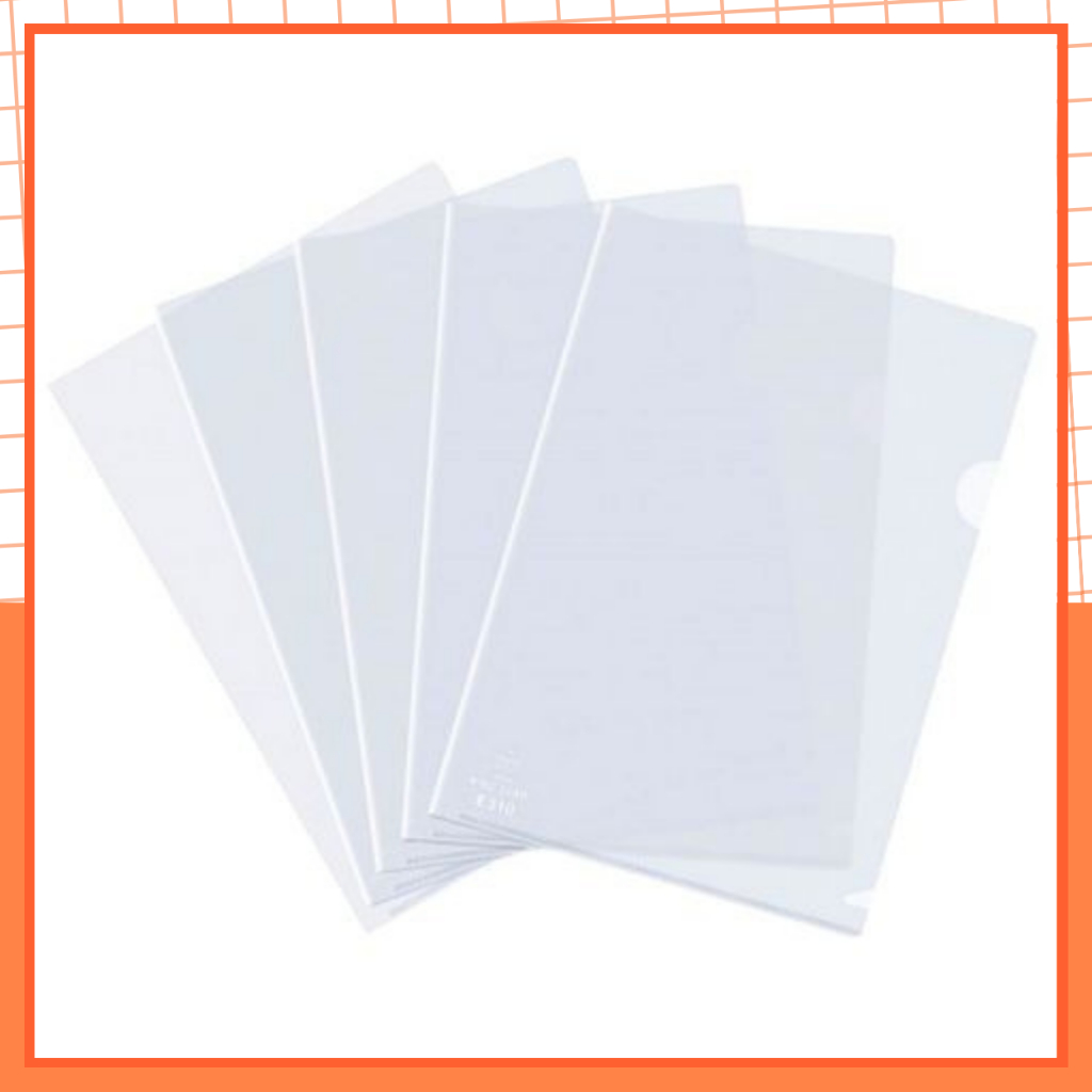 Túi Đựng Tài Liệu - Bìa Lá Văn Phòng Phẩm Trong Suốt A4 MEKI Văn Phòng Phẩm