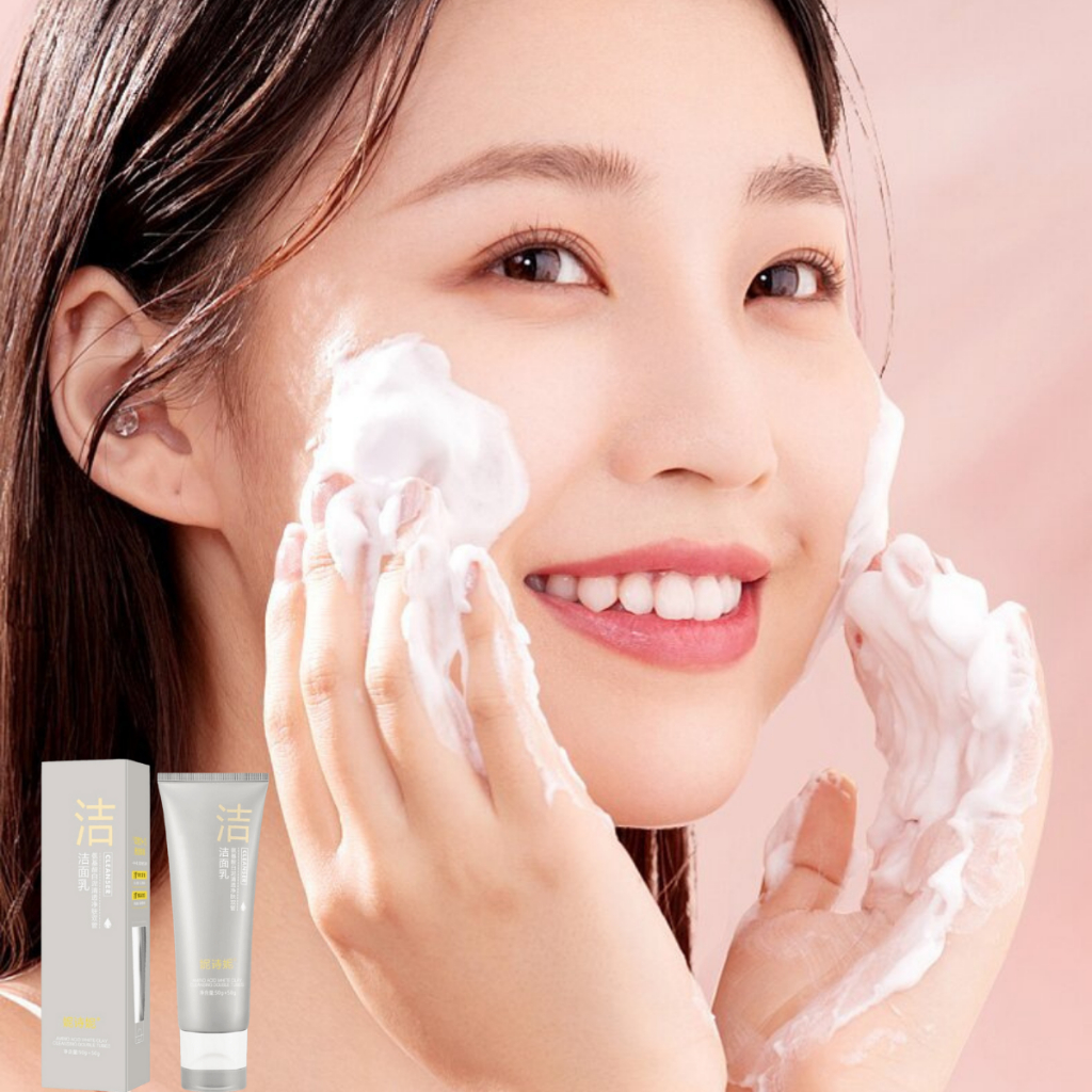 Sữa rửa mặt và bùn khoáng Nishini, 2in1, kết hợp hoàn hảo cho làn da sạch mịn