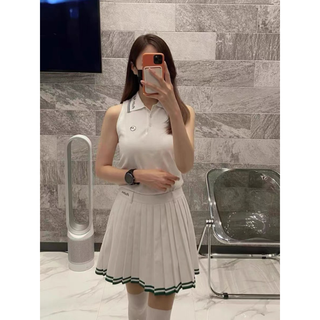 Áo golf gile nữ malbon-Áo golf nữ chất vải co dãn cao cấp