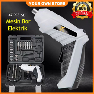 47/3pcs Máy Bắt Vít Cầm Tay Máy Khoan Pin Mini Bắt Vít Đa Năng Gia Dụng Thông Minh ASAKI