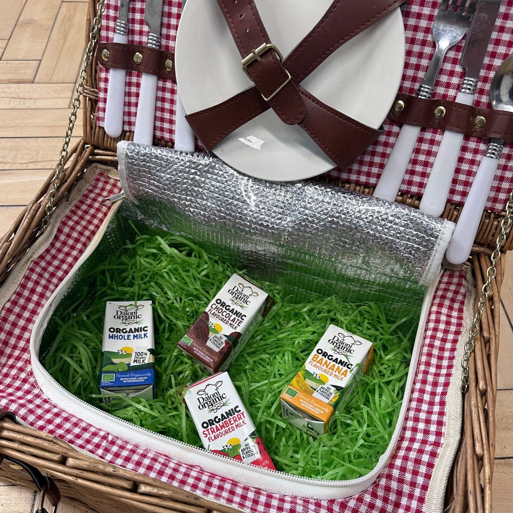 1 hộp Sữa tươi hữu cơ tách béo Daioni 200ml có vị