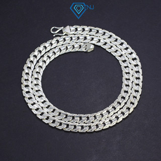 Dây chuyền nam bạc 925 mắt xích hoạ tiết ánh sao đẹp, sang trọng DCK0083 - Trang Sức TNJ