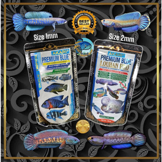 Cám Akari Blue | Dành cho lóc lạnh | Hỗ Trợ Sắc Tố Xanh Dương | Thức Ăn Cá Lóc | Cám Cá Lóc