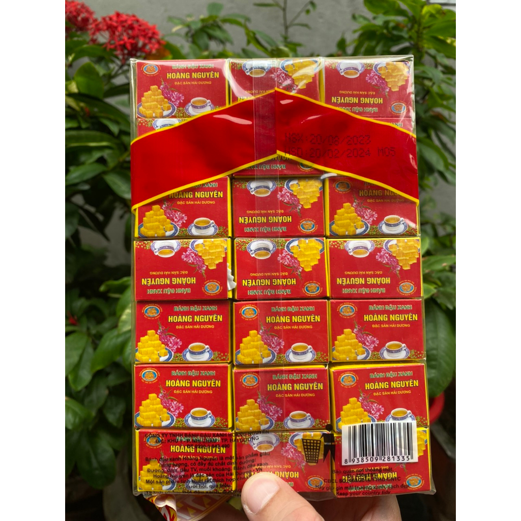 Bánh đậu xanh Hoàng Nguyên hộp đặc sản Hải Dương hộp 250g