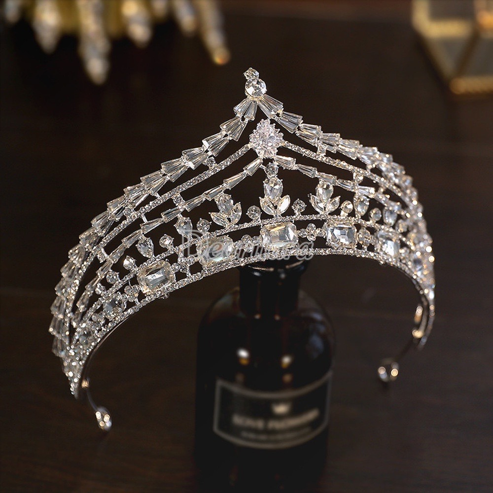 Vương miện đính hạt siêu xinh mã W441