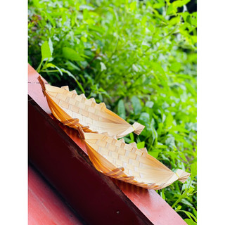 Mẹt thuyền tre, thuyền nan 2 cạnh, mẹt tre đựng đồ đa năng trong quán cafe, nhà hàng, trang trí decor chụp hình