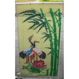 Màn rèm hạt nhựa con hạc đủ mẫu đủ nền - màn chuỗi hột nhựa đủ kích thước