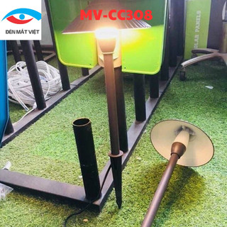 Đèn Nấm Cắm Cỏ 3W Mắt Việt MV-CC308 12V/24V Là Loại Dùng Sân Vườn Dẫn Lối Ánh Sáng Vàng Bảo Hành 1 năm