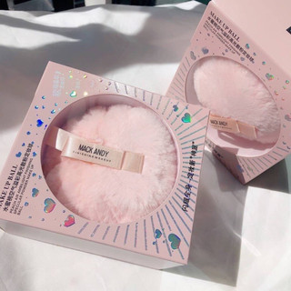 Bông Phấn Bắt Sáng Mack Andy Make Up Ball Cao Cấp