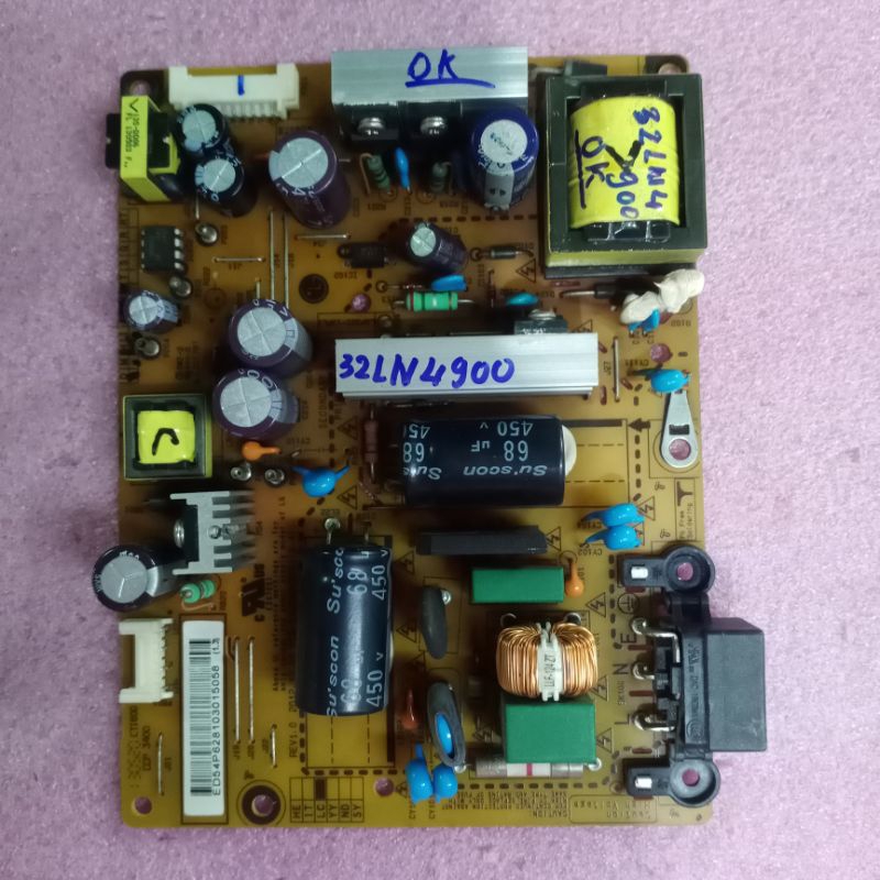 Bo mạch tivi LG 32LN4900,bo xử lý, khiển, nguồn,main chính