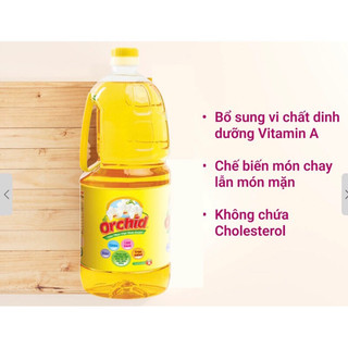 Dầu ăn Orchid, Cái lân chai 1lit, 2lit