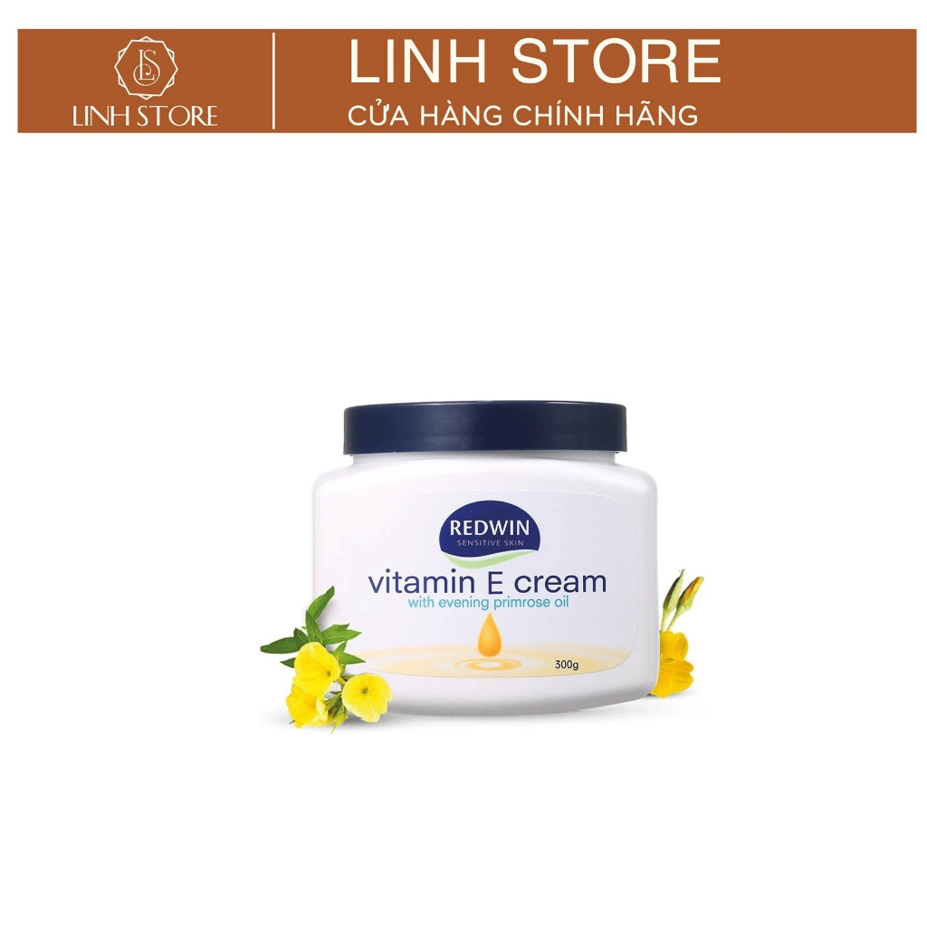 KEM DƯỠNG MẶT & BODY REDWIN VITAMIN E 300g