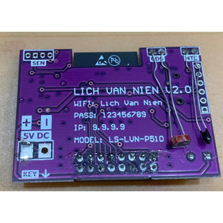 Mạch Đồng hồ 1 tấm P5 hoặc 4 tấm P10 full color