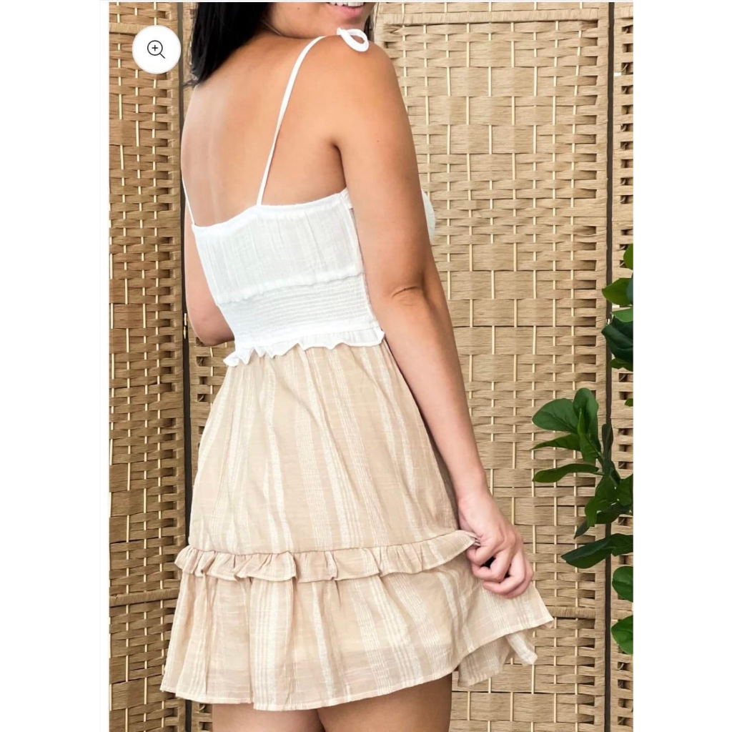 Đầm 2 dây Blu Pepper VNXK