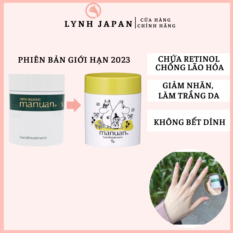Kem Dưỡng Tay Manuan Cathy Treatment Trẻ Hóa Da Nhật Bản