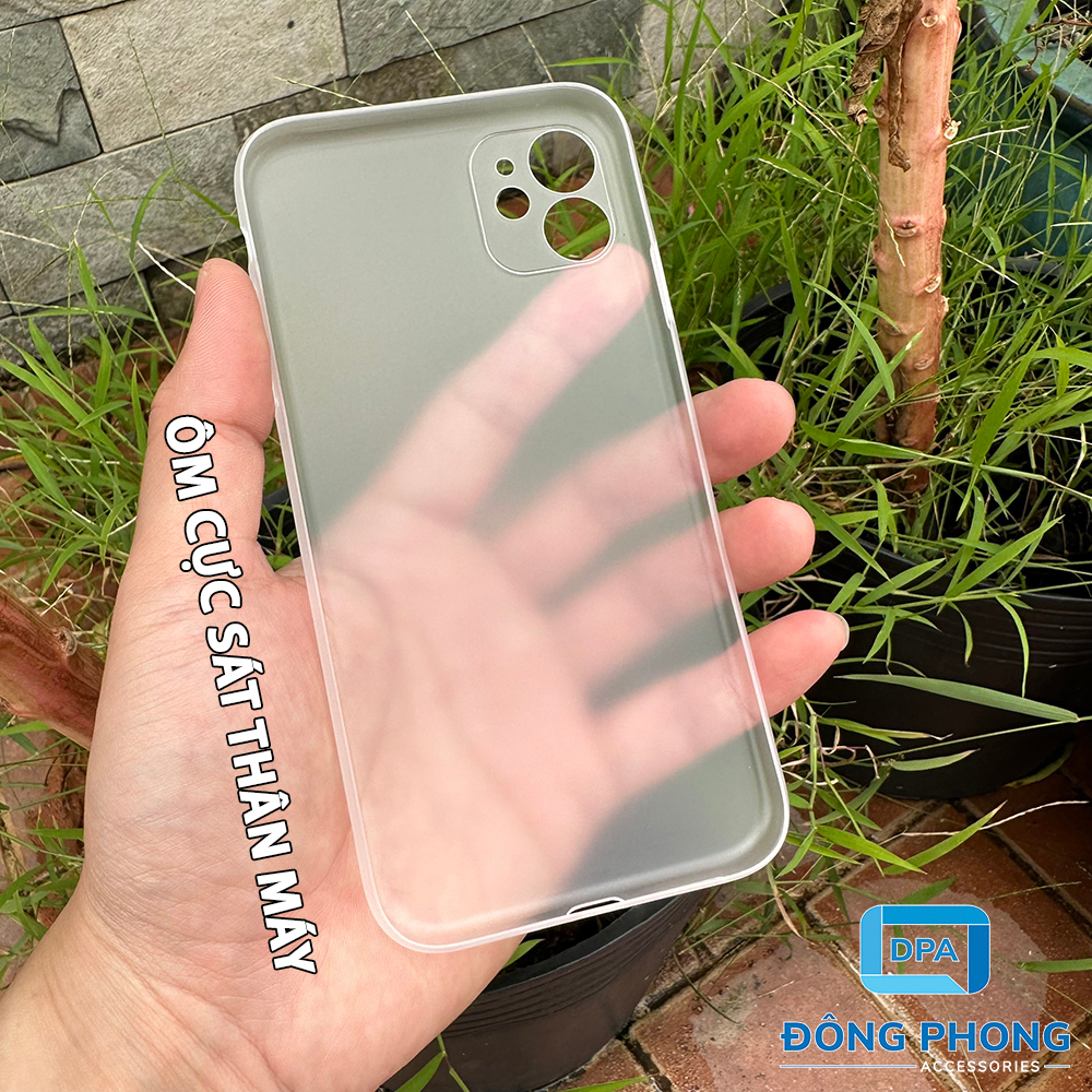 Combo 2 Ốp Lưng Mỏng Nhám Unibody Cho iPhone 11