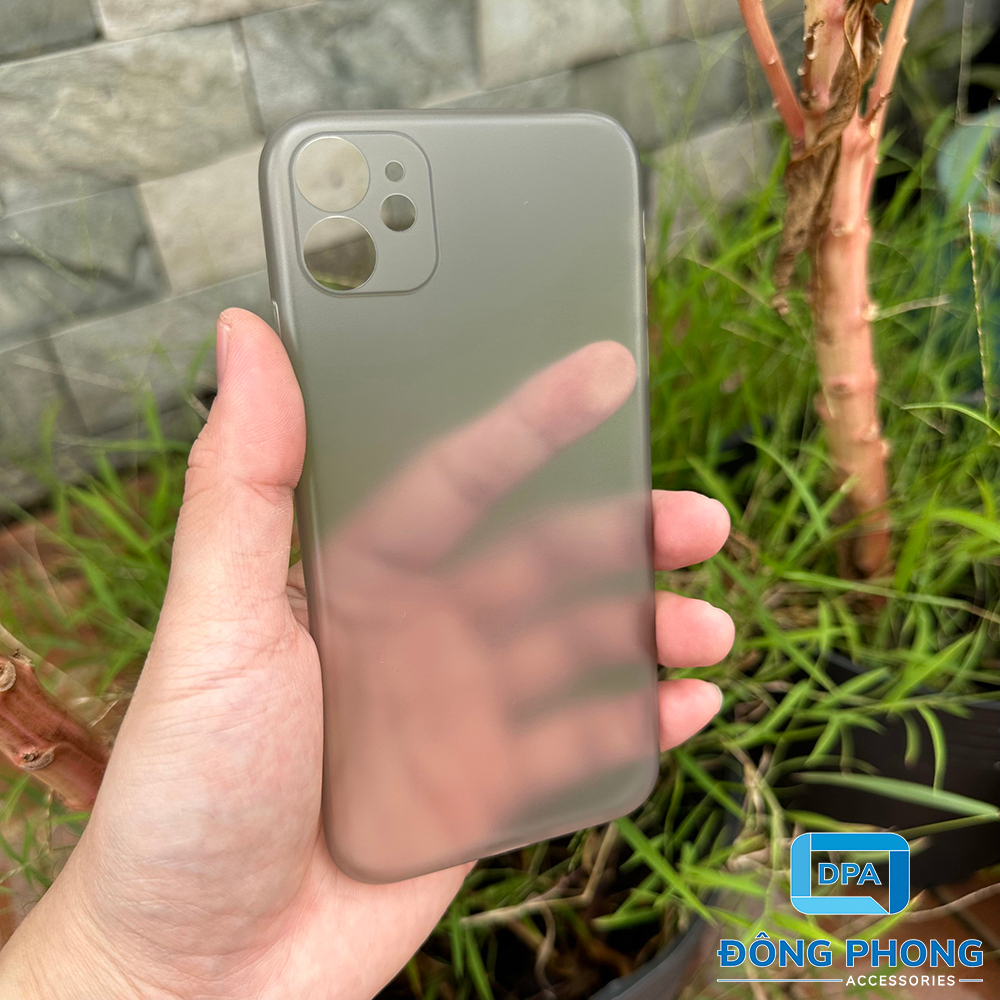 Combo 2 Ốp Lưng Mỏng Nhám Unibody Cho iPhone 11