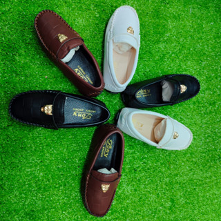 Giày lười bé trai mẫu mới đẹp cho bé từ 1 đên 9 tuổi có những mẫu đẹp để ba mẹ lựa chọn [Nâu m  size 21 đến 35]