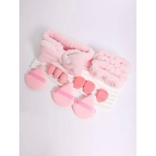 [ORDER SHEIN] Set 12 Bông Mút Và Băng Đô