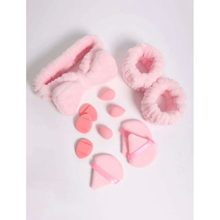 [ORDER SHEIN] Set 12 Bông Mút Và Băng Đô