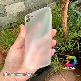 Combo 2 Ốp Lưng Trong Nhám Unibody iPhone 11 Siêu Mỏng