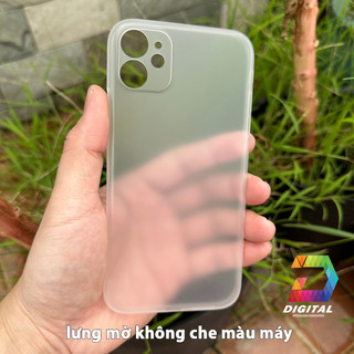 Combo 2 Ốp Lưng Trong Nhám Unibody iPhone 11 Siêu Mỏng