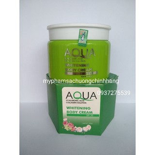 Kem body AQUA dưỡng kích trắng da