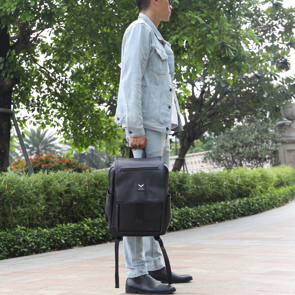Balo laptop LAZA Lucer Backpack 553 - Hàng thiết kế Premium - Bảo hành TRỌN ĐỜI